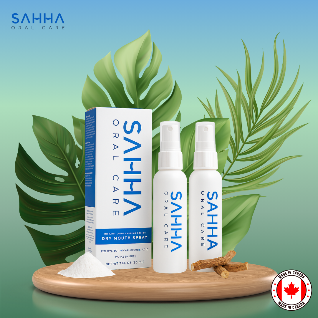 (Bundle of 2) SAHHA Dry Mouth Spray